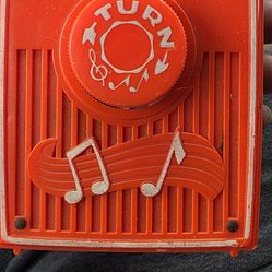 Vintage Fisher Price Music Box Pocket Radio