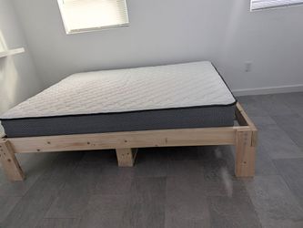 I am selling a wooden bed with the mattress.