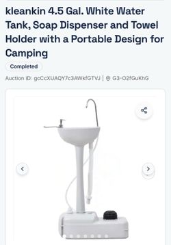 Portable Hand Washing Station