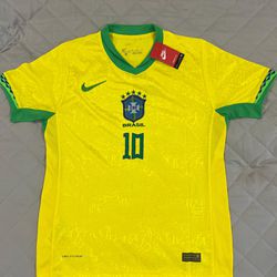 Brazil Home Jersey Neymar Jr