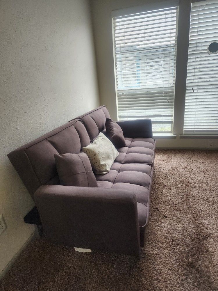 Sofa Bed - Dark Brown