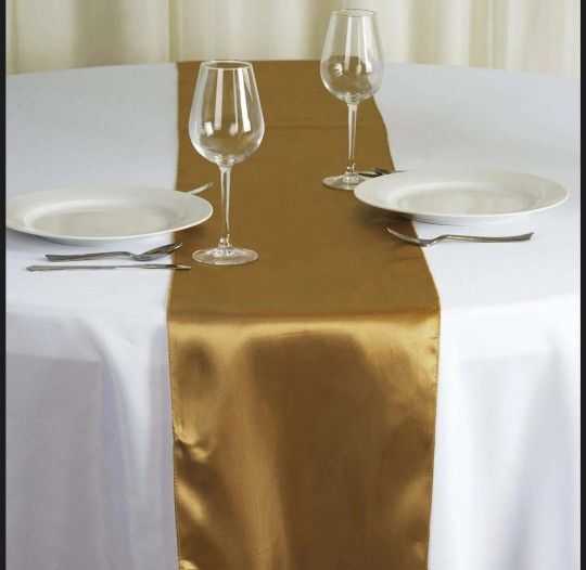 Satin Table Runner / Chair Sash