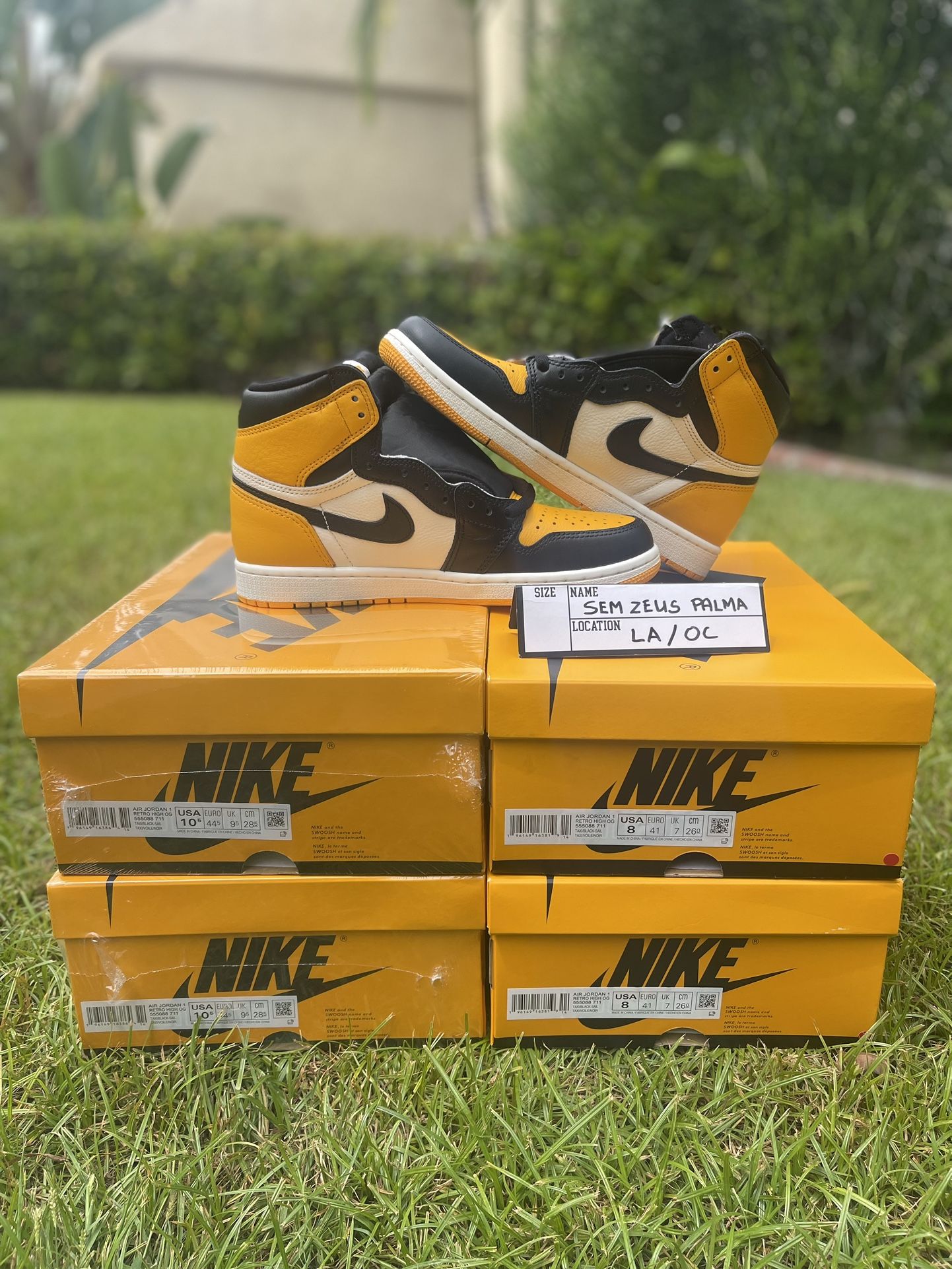 Jordan 1 “Taxi”