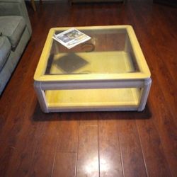 Glass Coffee Table 