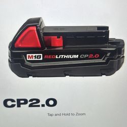 Milwaukee M18 Lithium Ion Battery 2.0 Ah 