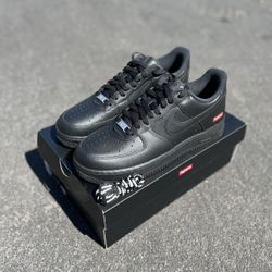 Black Supreme Air Force 1 