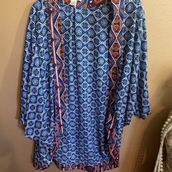 Belle Du Jour Short  Southwest Kimono XL