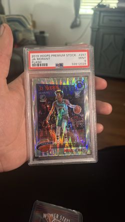 Psa 9 ja morant flash basketball card