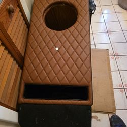 Leather Center Console 