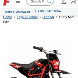 Huffy 36v Mini Bike
