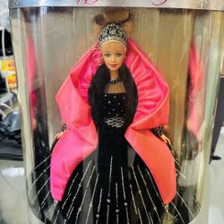 NEW Happy Holidays 1998 Barbie Doll Special Edition Hot Pink Black Velvet  Gown Remodel BLOW OUT SALE! for Sale in Belle Isle, FL - OfferUp