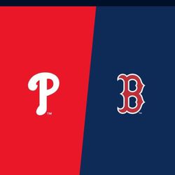 2 Tickets Available To Philadelphia Phillies at Boston Red Sox Game