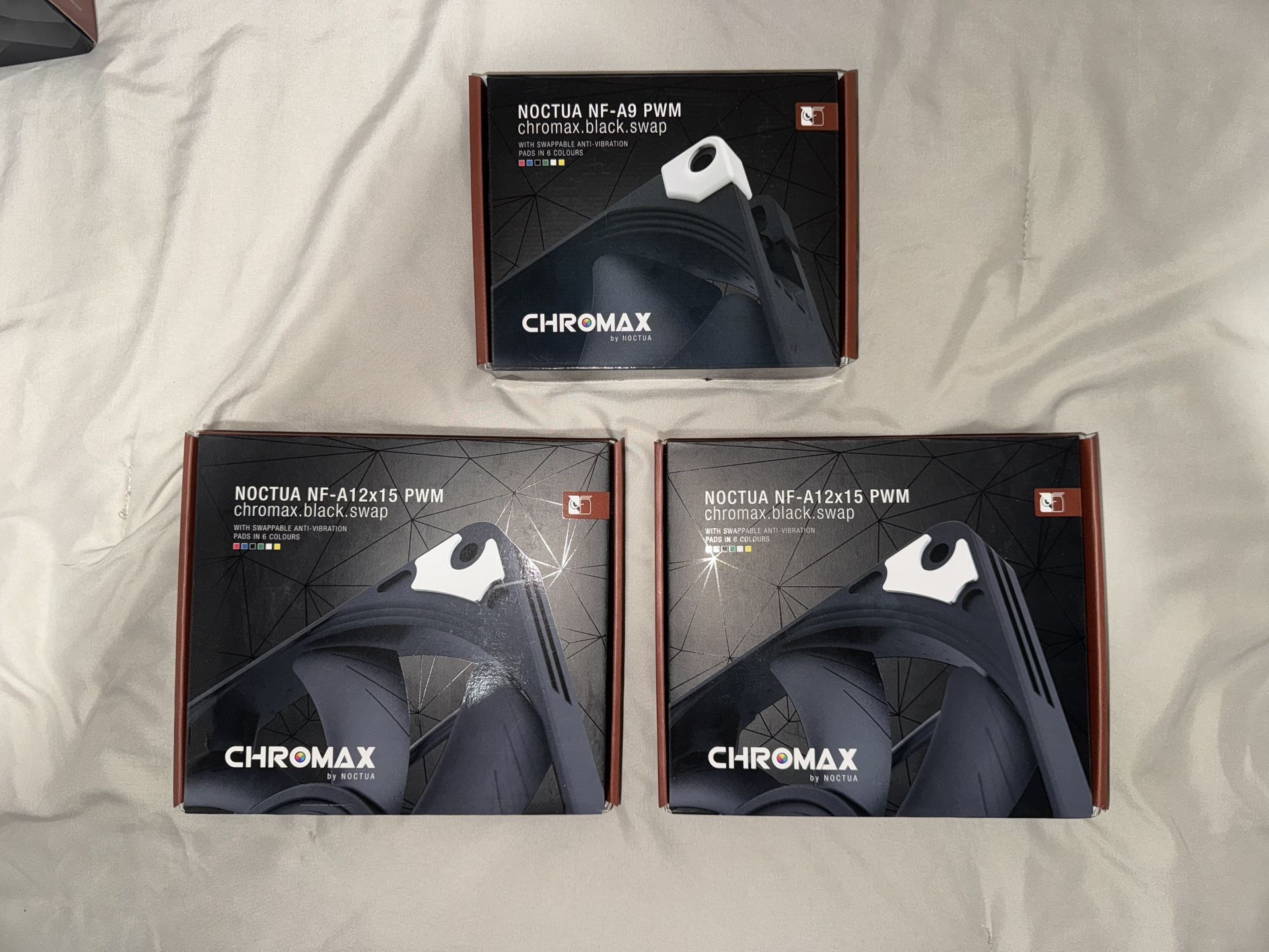 3x NOCTUA fans BRAND NEW