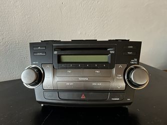 2008-2010 Toyota Highlander Stereo/Radio