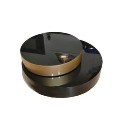 D3# 60 Pcs Plastic Plates Reusable,Unbreakable Dinner Plates, Scalloped Plastic Plates, Dishwasher Safe,black (30 Guests)