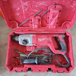 2 Miwaukee Rotary Chipping Hammers