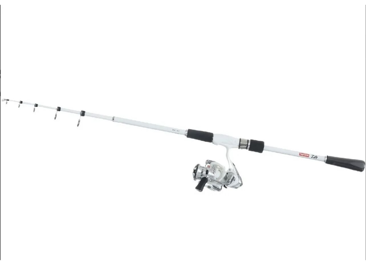 NEW Supreme x Daiwa DV1 Fishing Rod And Reel SS23 for Sale in