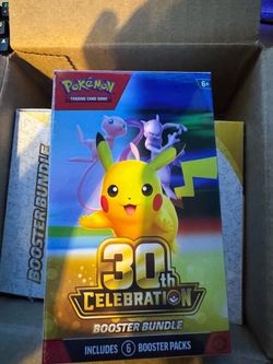 Pokemon 30th booster bundles