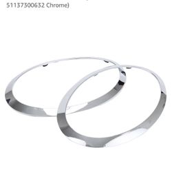 Rldym Rear Tail Light Cover Trim Bezel Ring 4171 4172 Compatible with 2014-2021 Mini Cooper JCW F55 F56 F57 (Left and Right) (511