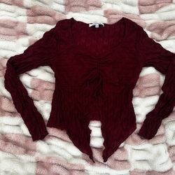 Women’s Sheer Open Front Top 