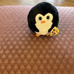 TY Beanie Ballz Avalanche Penguin Plush