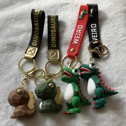 Dinosaur keychain