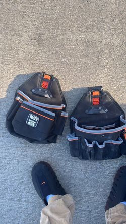 Klein mod box tool vest with pouches