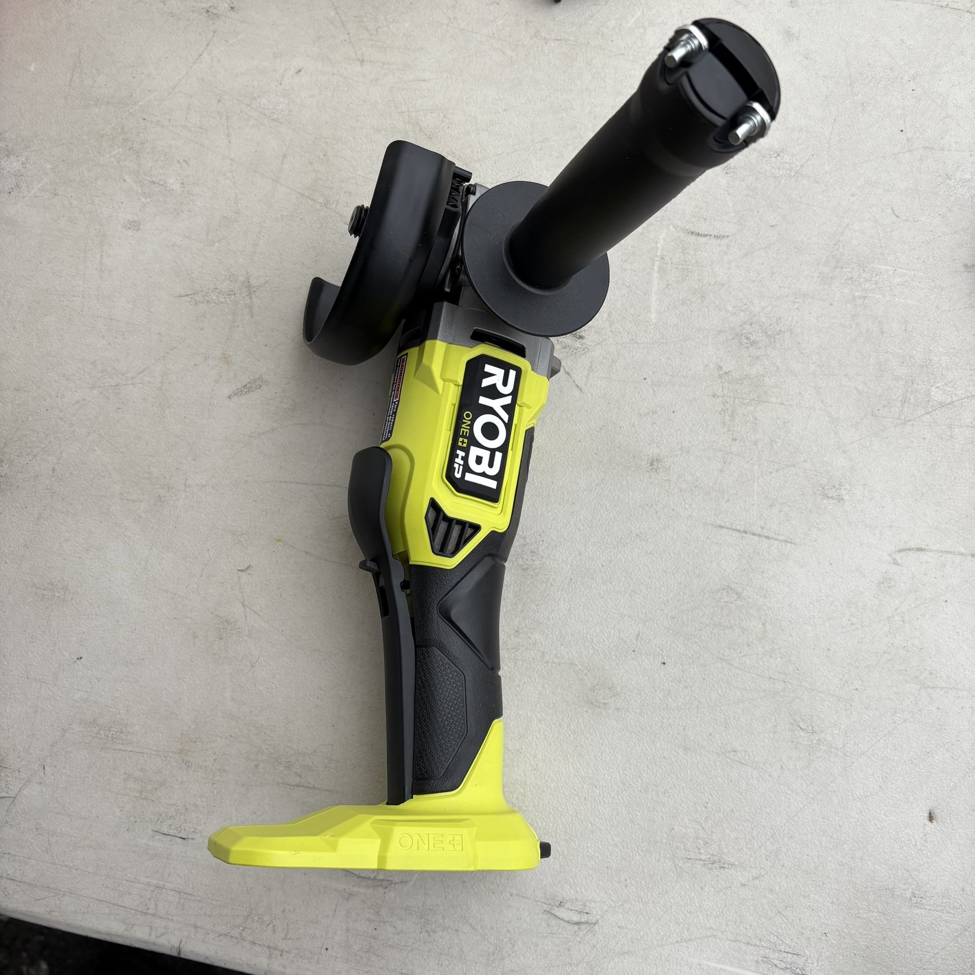 RYOBI ONE+ HP 18V Brushless Cordless 4-1/2 in. Angle Grinder (Tool Only)