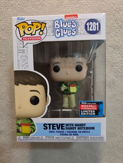 Funko Pop! Steve with Handy Dandy Notebook #1281 (with soft protector)