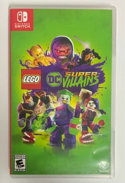 Nintendo Switch LEGO DC Super Villains 2018 CompleteHarley Quinn Joker Darkseid