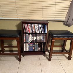 No back barstools x2