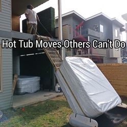 Specialty Hot Tub Relocation & Difficult Access Moves