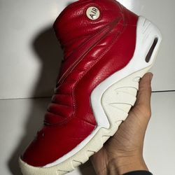 Nike Air Shake Ndestrukt “Red Leather” Size 13