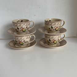 Johnson Bros Cups And Saucers