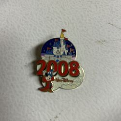 Mickey Mouse Sorcerer 2008 Pin 