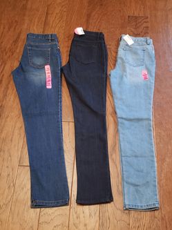 Brand NEW Lot 3 PLACE Super Skinny Jeans size 14 Girls