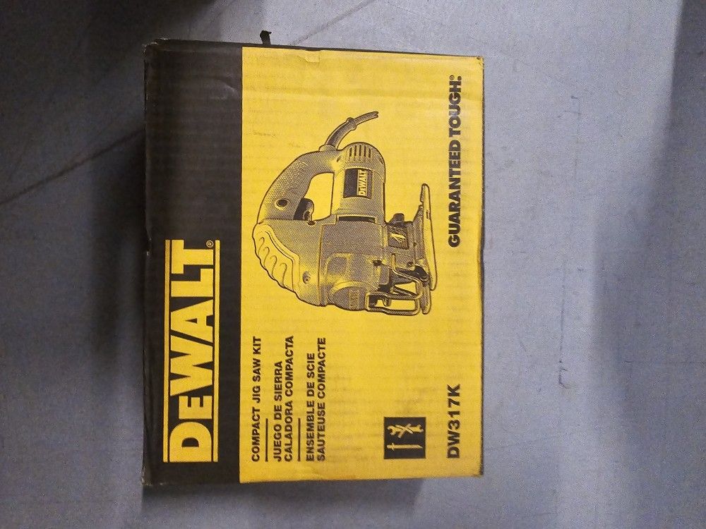 Dewalt Jigsaw New