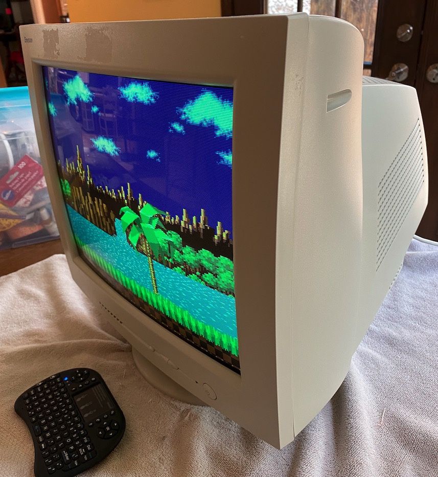 17" CRT VGA PC monitor Envision EN-710e - retro gaming!
