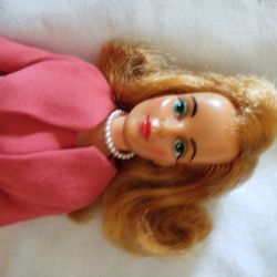 Vintage Blonde Glamor Misty Doll And Pink Vintage Outfit Suit Mint