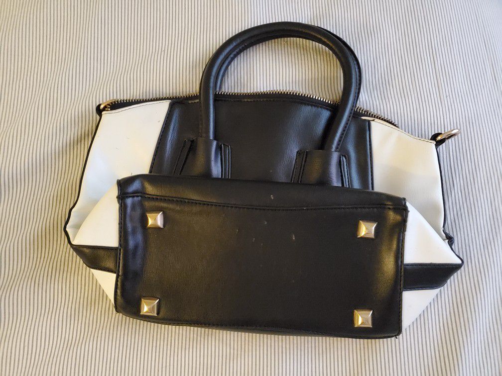 Black and White Retro Hobo handbag