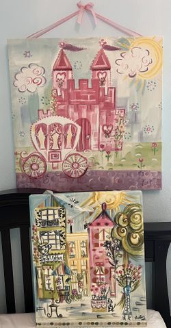 Girls Artwork Set - 3 Pieces 