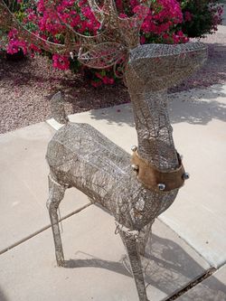 Christmas lighted reindeer