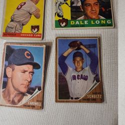 Chicago Cubs Walt Moryn #122Topps !958  Baseball