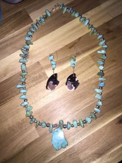 Handmade turquoise jewelry
