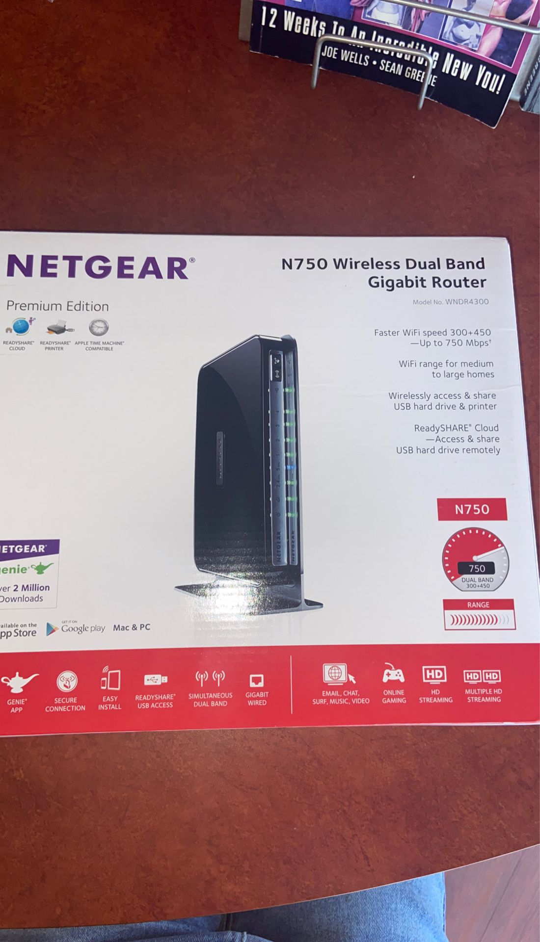 Brand new net gear wifi router