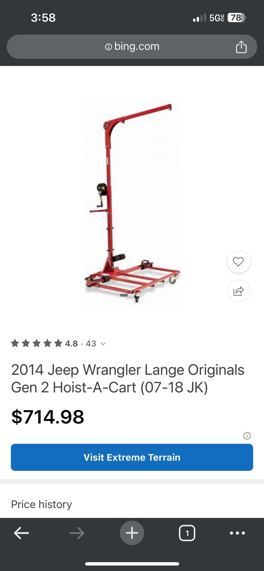 Hoist A Cart Gen 2