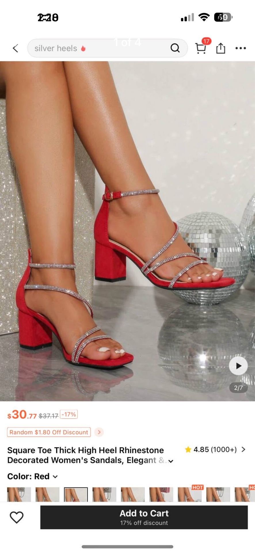 High heels