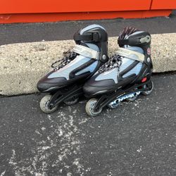 Schwinn ABEC-5 Inline Skates Roller Blades Boys Youth Adjustable Size Kids 5 - 8 Used Good Condition 