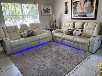 Couch, Love Seat, And 2 End Tables