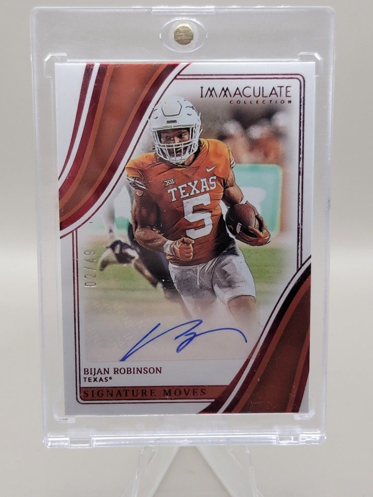 2023 Immaculate Bijan Robinson Auto /49 Rc